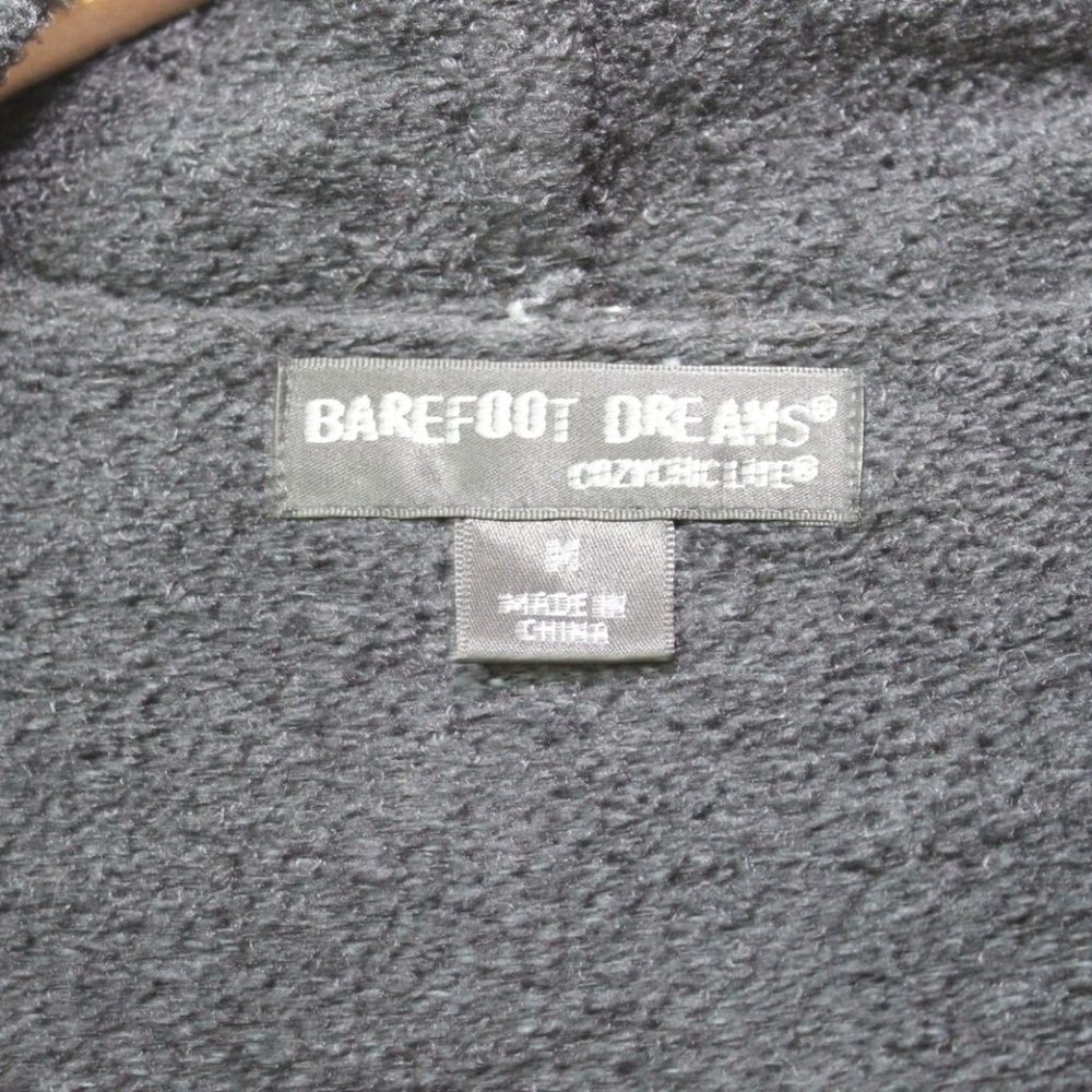 Barefoot Dream CozyChic Lite Coastal Hooded Cardigan Black Size Medium H13817 - Picture 5 of 9
